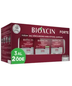 بيوكسين فورتي شامبو لجميع أنواع الشعر 3 عبوات 300 مل Bioxcin