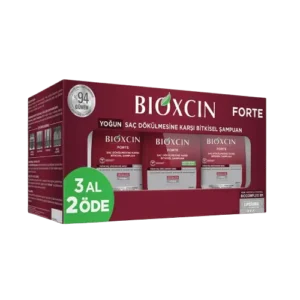 بيوكسين فورتي شامبو لجميع أنواع الشعر 3 عبوات 300 مل Bioxcin