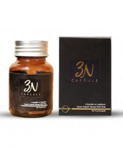 بسولات 3N العشبية لإنقاص الوزن مدعمة بالكارنتين – 30 كبسولة من Wiltlife