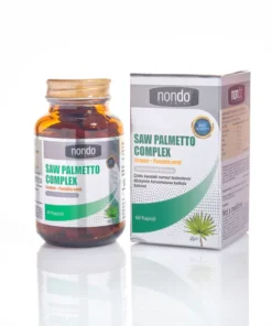 ساو بالميتو Nondo Saw Palmetto نوندو البلميط المنشاري 60 كبسولة للرجال