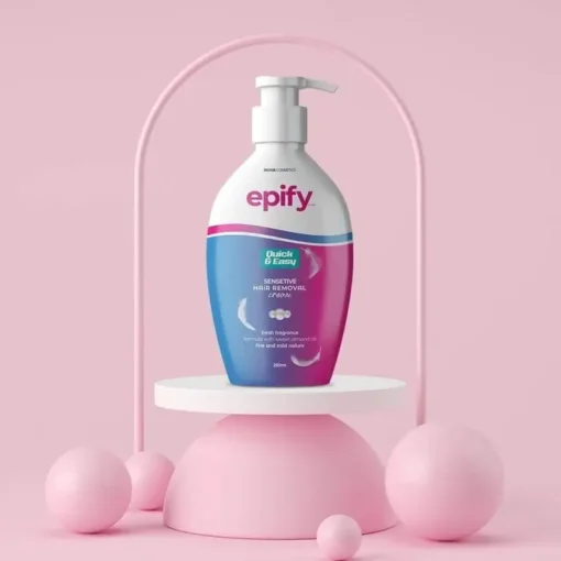 ⁦كريم مزيل الشعر ايبي فاي Epify يزيل الشعر ويضعف نموه 250 مل⁩ - الصورة ⁦2⁩