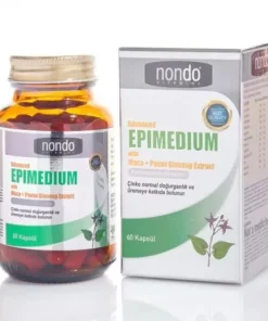 Nondo Epimedium كبسولات الابيميديوم نوندو 60 كبسولة للرجال