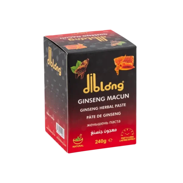 معجون الجينسنغ Diblong الأصلي الطبيعي خلطة أعشاب تركية لزيادة القدرة الحميمة 240 جرام