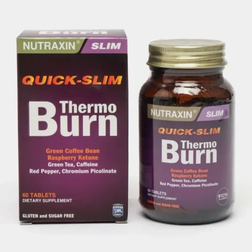 كبسولات كويك سليم ثيرمو بيرن من نوتراكسن – Quick Slim Thermo Burn by Nutraxin لتحفيز عملية الأيض وزيادة معدل حرق الدهون بفعالية
