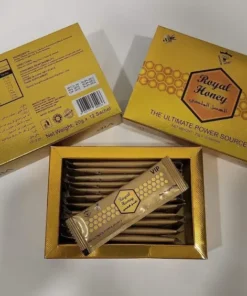 عسل ملكي رويال هوني VIP Royal Honey | 12 ظرف 20 جم في كل كيس