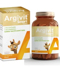 حبوب ارجيفيت سمارت لزيادة التركيز وتحسين وظائف الدماغ للبالغين 30 حبة Argivit Smart