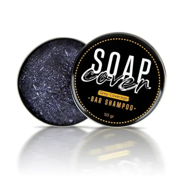 صابون الشيب Soap cover سوب كوفر 50 جرام | أفضل طريقة للتخلص من الشيب