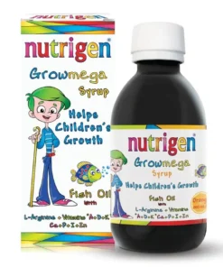 شراب فيتامين للطول: زيت السمك نيتروجين جروميجا Nutrigen Growmega
