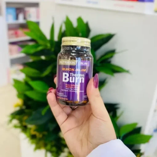 ⁦كبسولات كويك سليم ثيرمو بيرن من نوتراكسن – Quick Slim Thermo Burn by Nutraxin لتحفيز عملية الأيض وزيادة معدل حرق الدهون بفعالية⁩ - الصورة ⁦2⁩